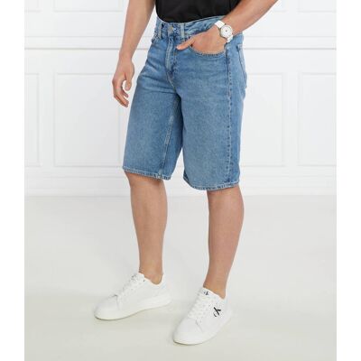 Calvin Klein Jeans Szorty 90S LOOSE SHORT Relaxed fit niebieski 30 Calvin Klein Jeans Szorty 90S LOOSE SHORT Relaxed fit niebieski 30