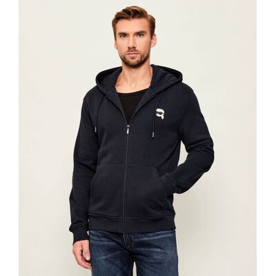 Karl Lagerfeld Bluza Regular Fit granatowy XXXL Karl Lagerfeld Bluza Regular Fit granatowy XXXL