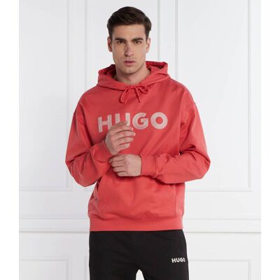 HUGO Bluza Drochood Regular Fit koralowy S HUGO Bluza Drochood Regular Fit koralowy S