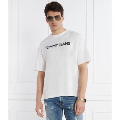 Tommy Jeans T-shirt Oversize fit biały XL Tommy Jeans T-shirt Oversize fit biały XL