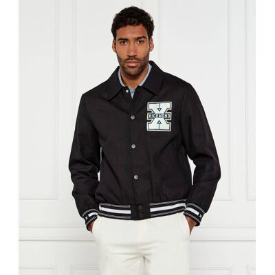 Richmond X Kurtka bomber ALBOTA Regular Fit czarny 52 Richmond X Kurtka bomber ALBOTA Regular Fit czarny 52