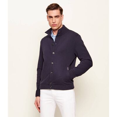 Fay Bluza Slim Fit granatowy XL Fay Bluza Slim Fit granatowy XL