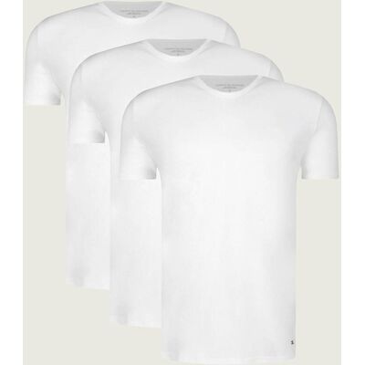 Tommy Hilfiger Underwear T-shirt 3-pack Slim Fit stretch biały M Tommy Hilfiger Underwear T-shirt 3-pack Slim Fit stretch biały M
