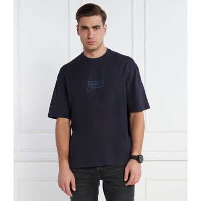 Giorgio Armani Exchange T-shirt Comfort fit granatowy M Giorgio Armani Exchange T-shirt Comfort fit granatowy M