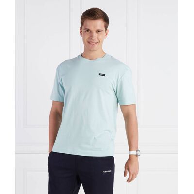 Calvin Klein T-shirt Comfort fit błękitny S Calvin Klein T-shirt Comfort fit błękitny S