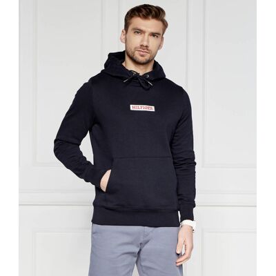 Tommy Hilfiger Bluza MONOTYPE BOX Regular Fit granatowy L Tommy Hilfiger Bluza MONOTYPE BOX Regular Fit granatowy L