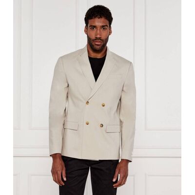 Calvin Klein Marynarka Regular Fit z dodatkiem lnu beżowy 54 Calvin Klein Marynarka Regular Fit z dodatkiem lnu beżowy 54