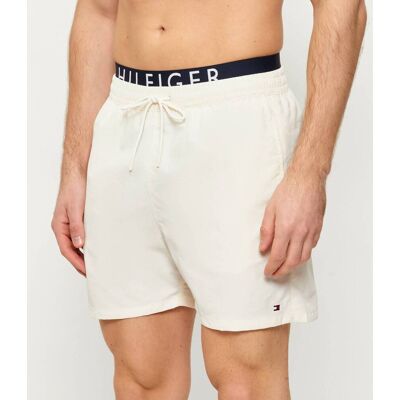 Tommy Hilfiger Szorty kąpielowe Regular Fit ecru M Tommy Hilfiger Szorty kąpielowe Regular Fit ecru M