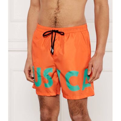 Just Cavalli Szorty kąpielowe Regular Fit pomarańczowy L Just Cavalli Szorty kąpielowe Regular Fit pomarańczowy L