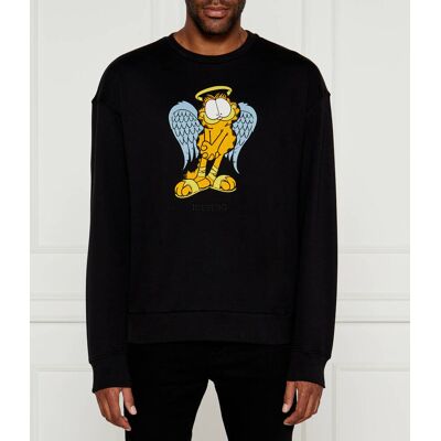 Iceberg Bluza ICEBERG X GARFIELD Regular Fit czarny XL Iceberg Bluza ICEBERG X GARFIELD Regular Fit czarny XL