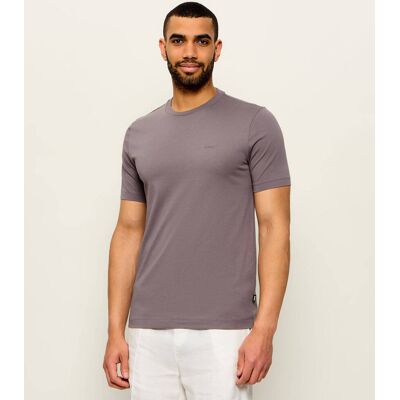 Boss BLACK T-shirt Thompson Regular Fit fioletowy XXL Boss BLACK T-shirt Thompson Regular Fit fioletowy XXL