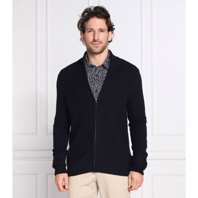 Joop! Sweter Regular Fit z dodatkiem wełny i kaszmiru granatowy M Joop! Sweter Regular Fit z dodatkiem wełny i kaszmiru granatowy M