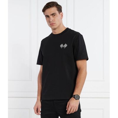 HUGO T-shirt Doevaco Regular Fit czarny M HUGO T-shirt Doevaco Regular Fit czarny M