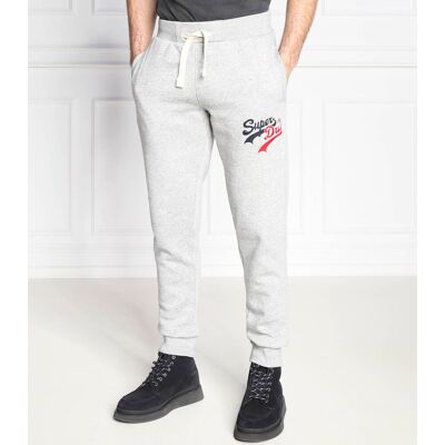 Superdry Spodnie dresowe Regular Fit szary XXL Superdry Spodnie dresowe Regular Fit szary XXL