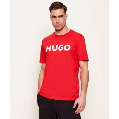 HUGO T-shirt Dulivio Regular Fit czerwony XS HUGO T-shirt Dulivio Regular Fit czerwony XS