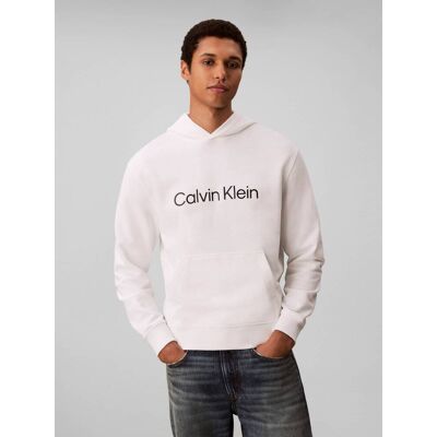 Calvin Klein Bluza Regular Fit biały S Calvin Klein Bluza Regular Fit biały S
