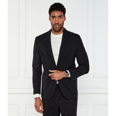 HUGO Marynarka Karlo252F1X Modern fit czarny 52 HUGO Marynarka Karlo252F1X Modern fit czarny 52