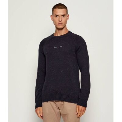 Tommy Jeans Sweter RAGLAN Slim Fit granatowy L Tommy Jeans Sweter RAGLAN Slim Fit granatowy L