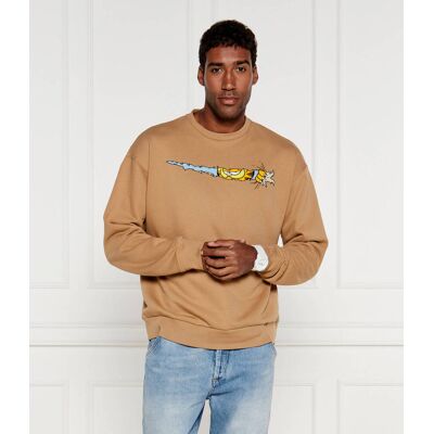 Iceberg Bluza ICEBERG X GARFIELD Regular Fit camel L Iceberg Bluza ICEBERG X GARFIELD Regular Fit camel L