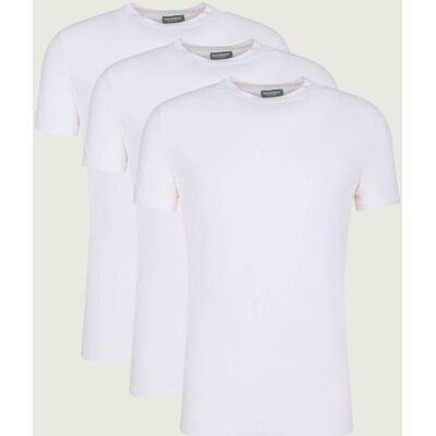 Dsquared2 T-shirt 3-pack Slim Fit biały XXL Dsquared2 T-shirt 3-pack Slim Fit biały XXL