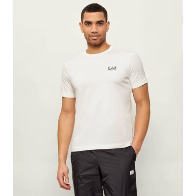 EA7 T-shirt Slim Fit ecru XXXL EA7 T-shirt Slim Fit ecru XXXL