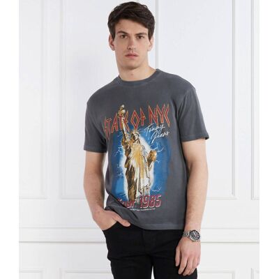 Tommy Jeans T-shirt STATE OF NYC Regular Fit grafitowy XXL Tommy Jeans T-shirt STATE OF NYC Regular Fit grafitowy XXL