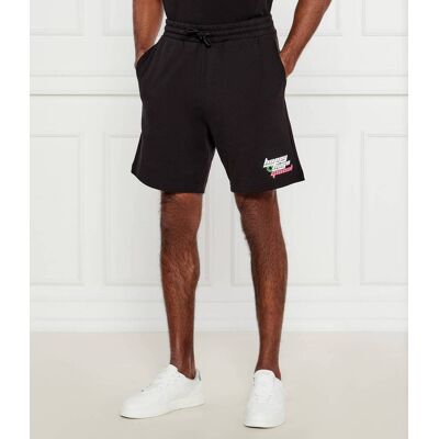 Hugo Blue Szorty Nirvato Regular Fit czarny M Hugo Blue Szorty Nirvato Regular Fit czarny M