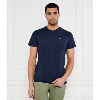 Tommy Jeans T-shirt Slim Fit granatowy M Tommy Jeans T-shirt Slim Fit granatowy M