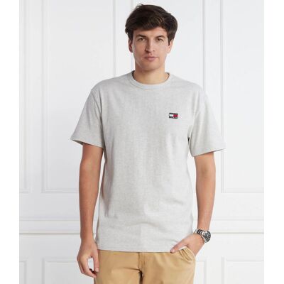Tommy Jeans T-shirt BADGE Classic fit szary L Tommy Jeans T-shirt BADGE Classic fit szary L