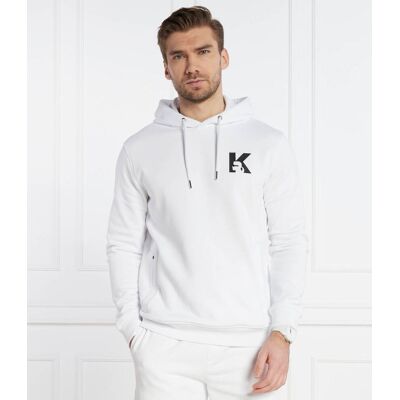 Karl Lagerfeld Bluza Regular Fit biały L Karl Lagerfeld Bluza Regular Fit biały L