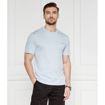 Calvin Klein T-shirt Regular Fit błękitny XXL Calvin Klein T-shirt Regular Fit błękitny XXL