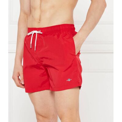 Gant Szorty kąpielowe Regular Fit czerwony S Gant Szorty kąpielowe Regular Fit czerwony S