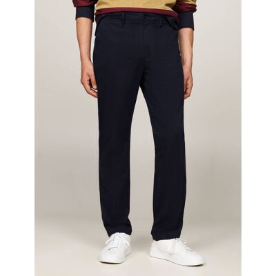 Tommy Hilfiger Spodnie chino Regular Fit granatowy 33/32 Tommy Hilfiger Spodnie chino Regular Fit granatowy 33/32