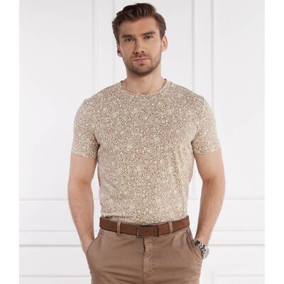 Joop! Jeans T-shirt Crispo Modern fit beżowy XL Joop! Jeans T-shirt Crispo Modern fit beżowy XL