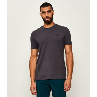 EA7 T-shirt Slim Fit grafitowy XXXL EA7 T-shirt Slim Fit grafitowy XXXL