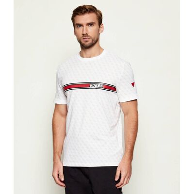 Guess ACTIVE T-shirt Jamey Regular Fit biały XXL Guess ACTIVE T-shirt Jamey Regular Fit biały XXL