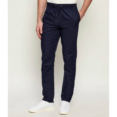 US Polo ASSN Spodnie Classic fit z dodatkiem lnu granatowy 30 US Polo ASSN Spodnie Classic fit z dodatkiem lnu granatowy 30