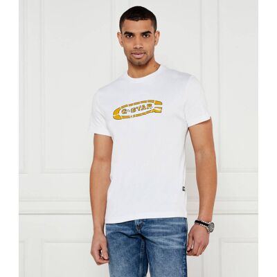 G- Star Raw T-shirt Regular Fit biały M G- Star Raw T-shirt Regular Fit biały M
