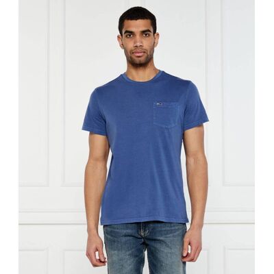 Tommy Jeans T-shirt Slim Fit niebieski XL Tommy Jeans T-shirt Slim Fit niebieski XL