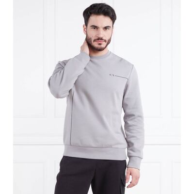 Giorgio Armani Exchange Bluza Regular Fit szary XL Giorgio Armani Exchange Bluza Regular Fit szary XL