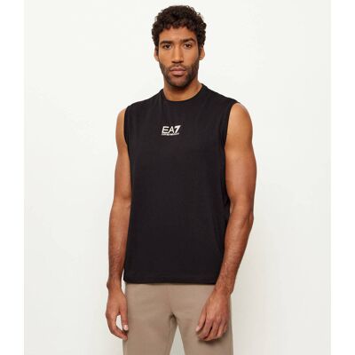 EA7 Tank top Modern fit czarny XXXL EA7 Tank top Modern fit czarny XXXL