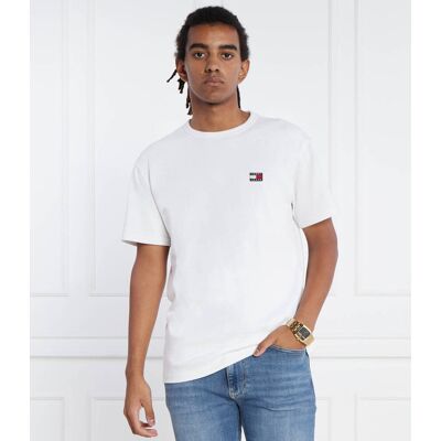 Tommy Jeans T-shirt BADGE Classic fit biały L Tommy Jeans T-shirt BADGE Classic fit biały L
