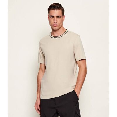 Boss GREEN T-shirt 5 Regular Fit beżowy S Boss GREEN T-shirt 5 Regular Fit beżowy S