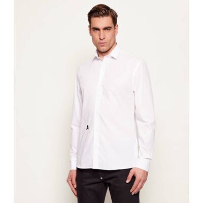 Philipp Plein Koszula Sugar Daddy Regular Fit biały L Philipp Plein Koszula Sugar Daddy Regular Fit biały L