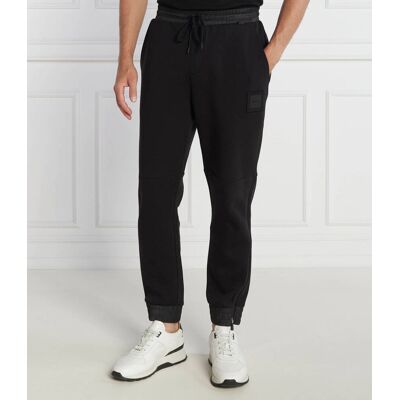 Boss GREEN Spodnie dresowe Hover Lotus Relaxed fit czarny XL Boss GREEN Spodnie dresowe Hover Lotus Relaxed fit czarny XL