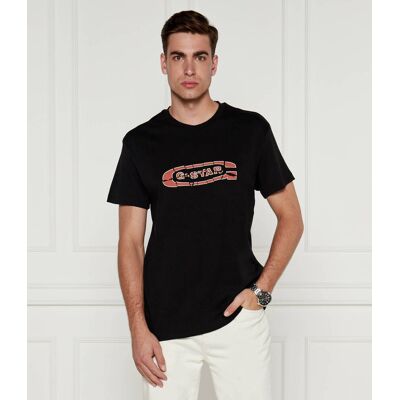 G- Star Raw T-shirt Regular Fit czarny XXL G- Star Raw T-shirt Regular Fit czarny XXL