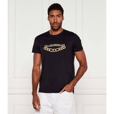 Balmain T-shirt Slim Fit czarny XL Balmain T-shirt Slim Fit czarny XL
