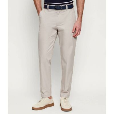 Boss ORANGE Spodnie chino DS-9 Tapered fit szary 33/32 Boss ORANGE Spodnie chino DS-9 Tapered fit szary 33/32