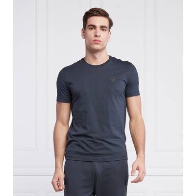 EA7 T-shirt Regular Fit granatowy S EA7 T-shirt Regular Fit granatowy S