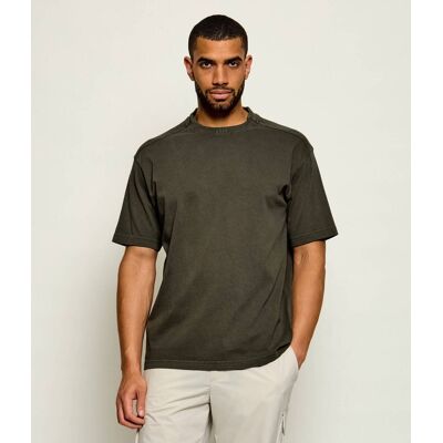 Boss ORANGE T-shirt Te_Dye Oversize fit zielony S Boss ORANGE T-shirt Te_Dye Oversize fit zielony S
